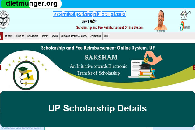 UP Scholarship Online Application Process