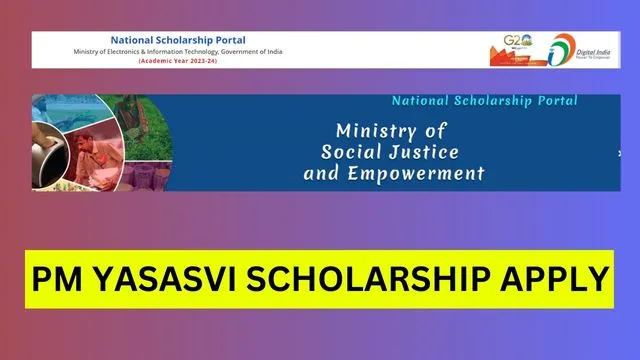PM YASASVI scholarship Apply